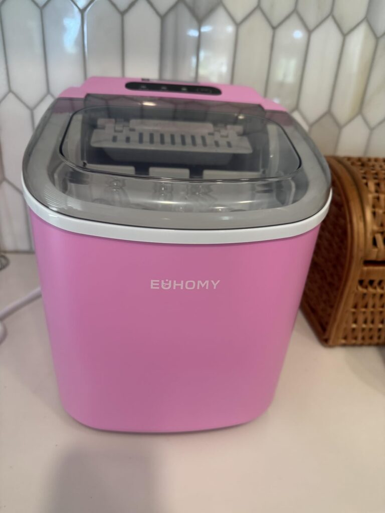 EUHOMY Countertop Ice Maker Machine